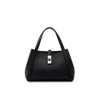 CUCUBIRD Top Grain Leather Small Bucket Handbag  