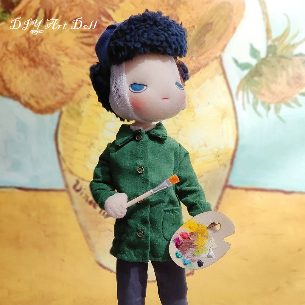 CUCUBIRD POPSEWING® Van Gogh Art Doll DIY Kits  