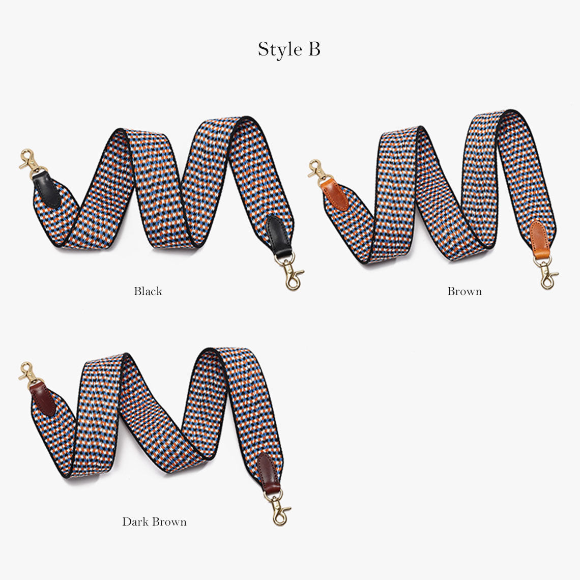 CUCUBIRD Handmade Wide Webbing Strap  
