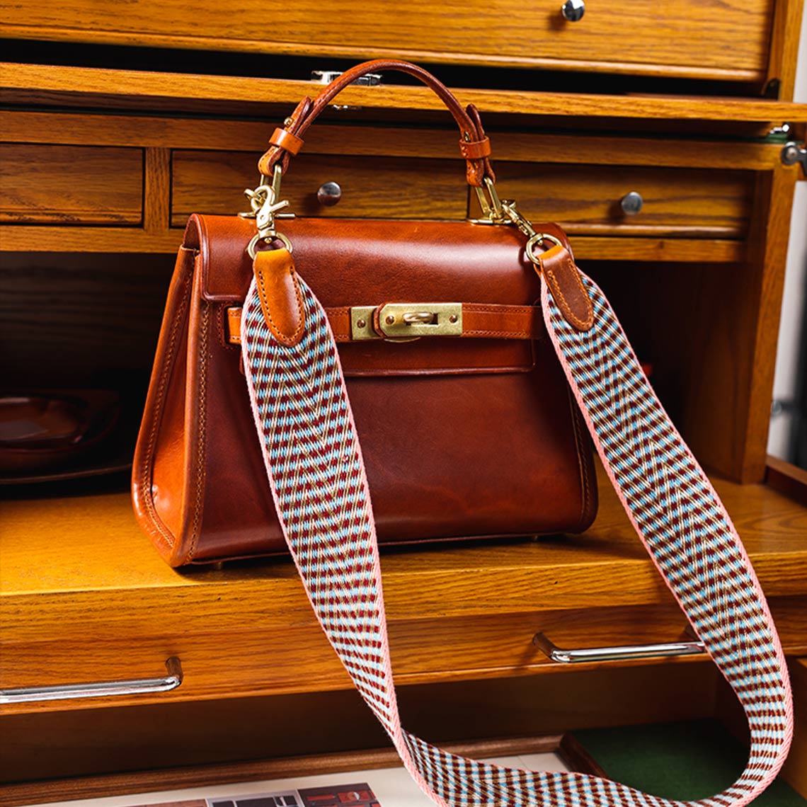 CUCUBIRD Handmade Wide Webbing Strap  