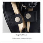 CUCUBIRD Leather Versatile Woven Tote Bag  