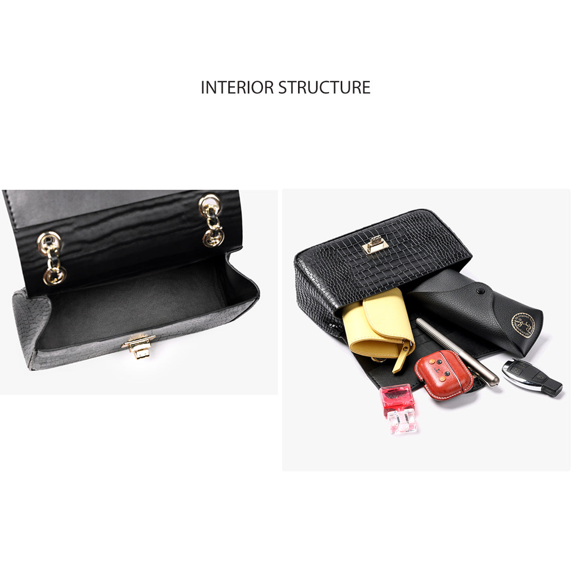 CUCUBIRD POPSEWING® Leather Small Chain Bag DIY Kit  