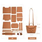 CUCUBIRD POPSEWING® Leather Maestro Bag DIY Kit  