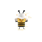 CUCUBIRD POPSEWING® Leather Lovely Bee Crossbody Bag For Kids DIY Kit  