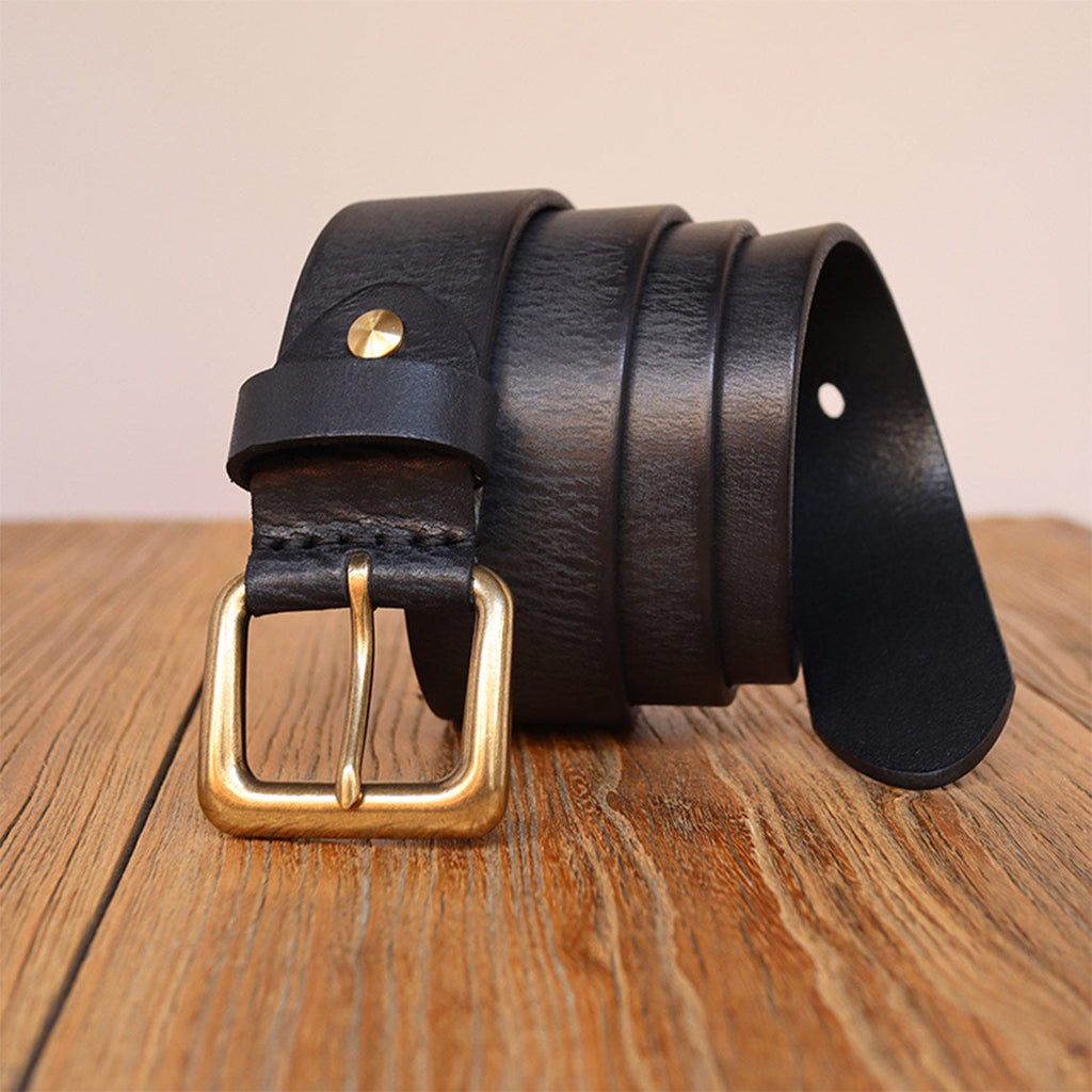CUCUBIRD POPSEWING® Full Grain Leather Distressed Belt DIY Kit  