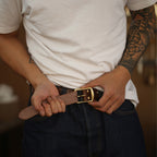 CUCUBIRD POPSEWING® Full Grain Leather Belt DIY Kit  