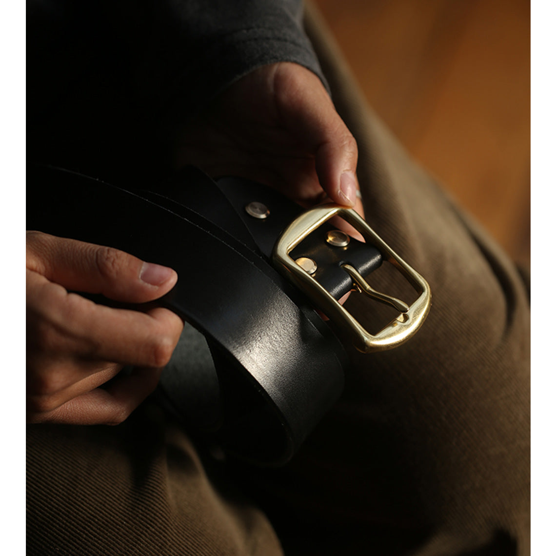 CUCUBIRD POPSEWING® Full Grain Leather Belt DIY Kit  