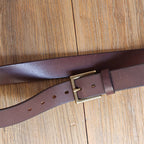CUCUBIRD POPSEWING® Full Grain Leather Distressed Belt DIY Kit  