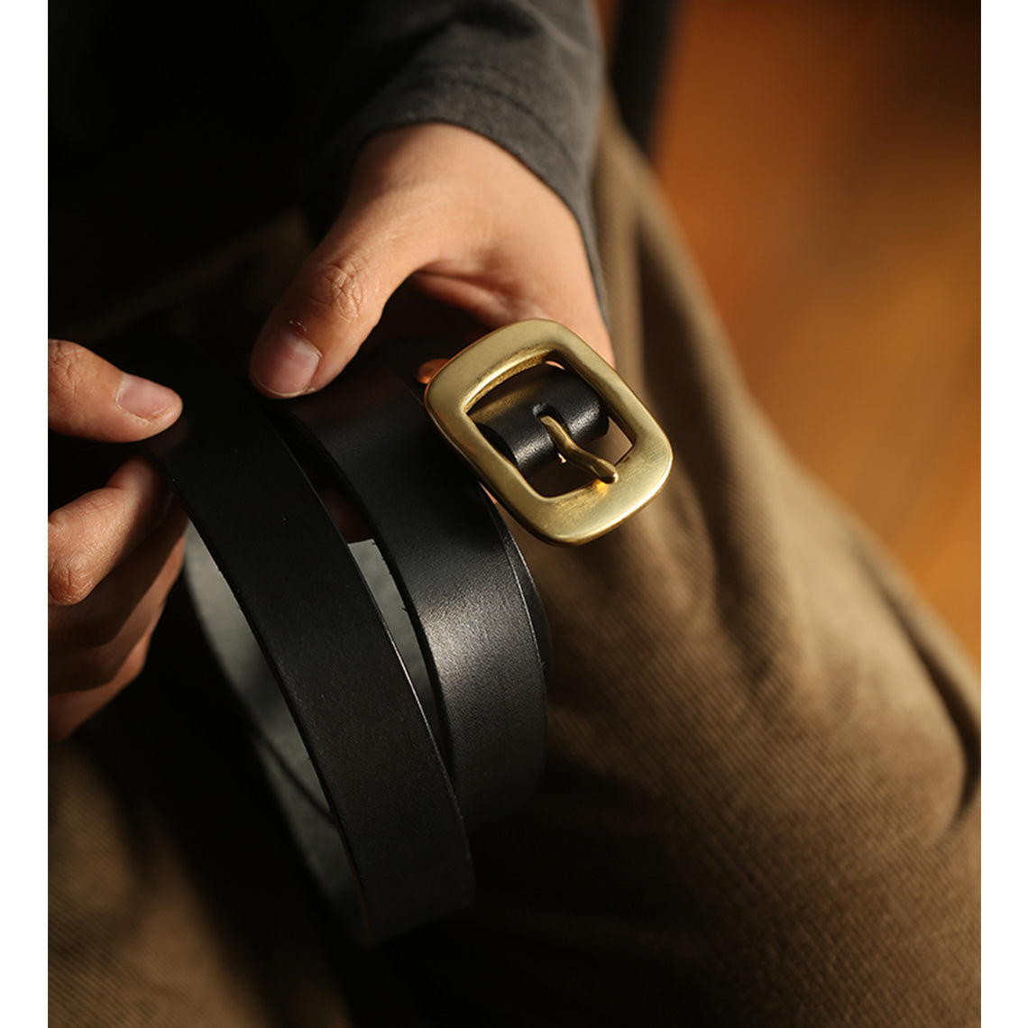 CUCUBIRD POPSEWING® Full Grain Leather Belt DIY Kit  