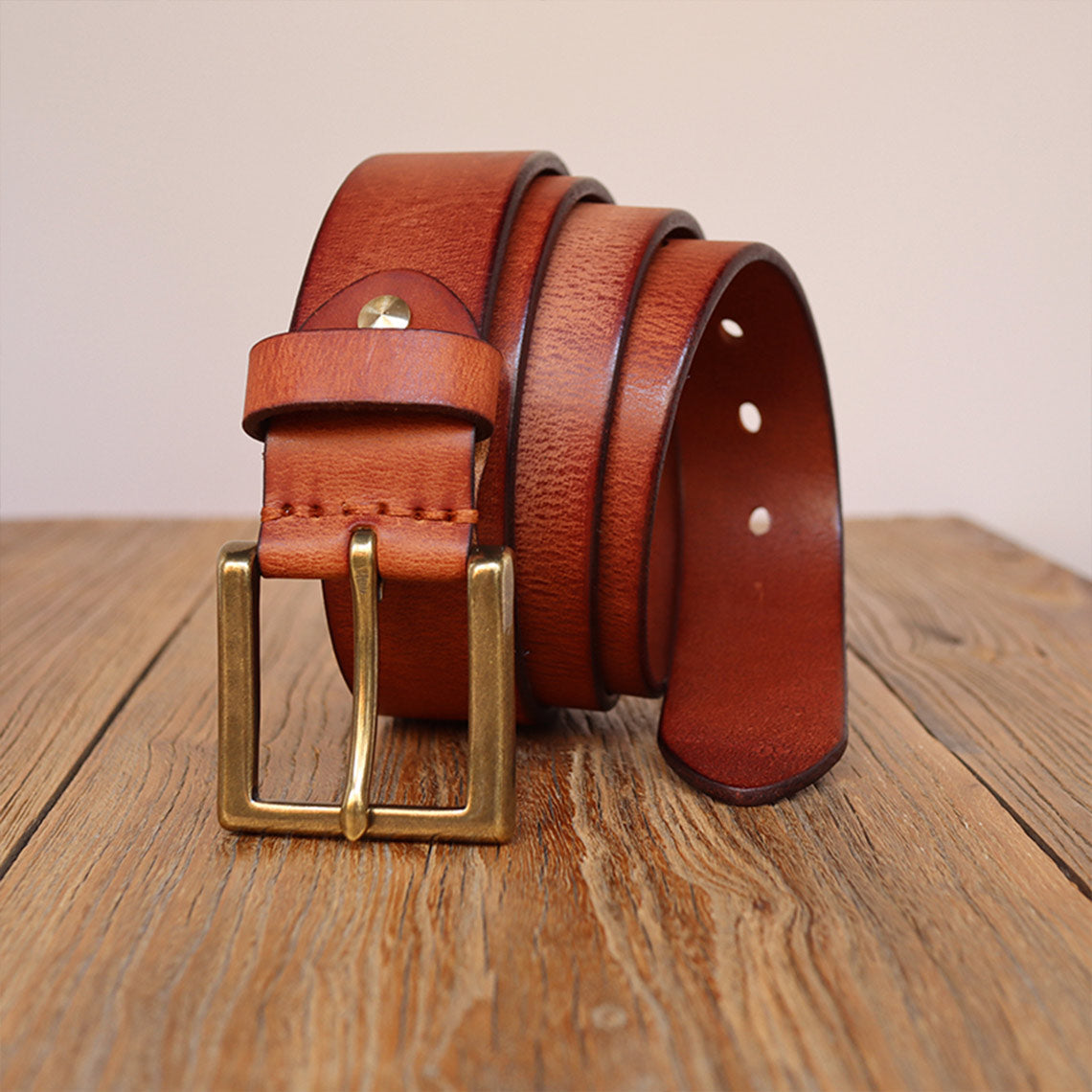 CUCUBIRD POPSEWING® Full Grain Leather Distressed Belt DIY Kit  