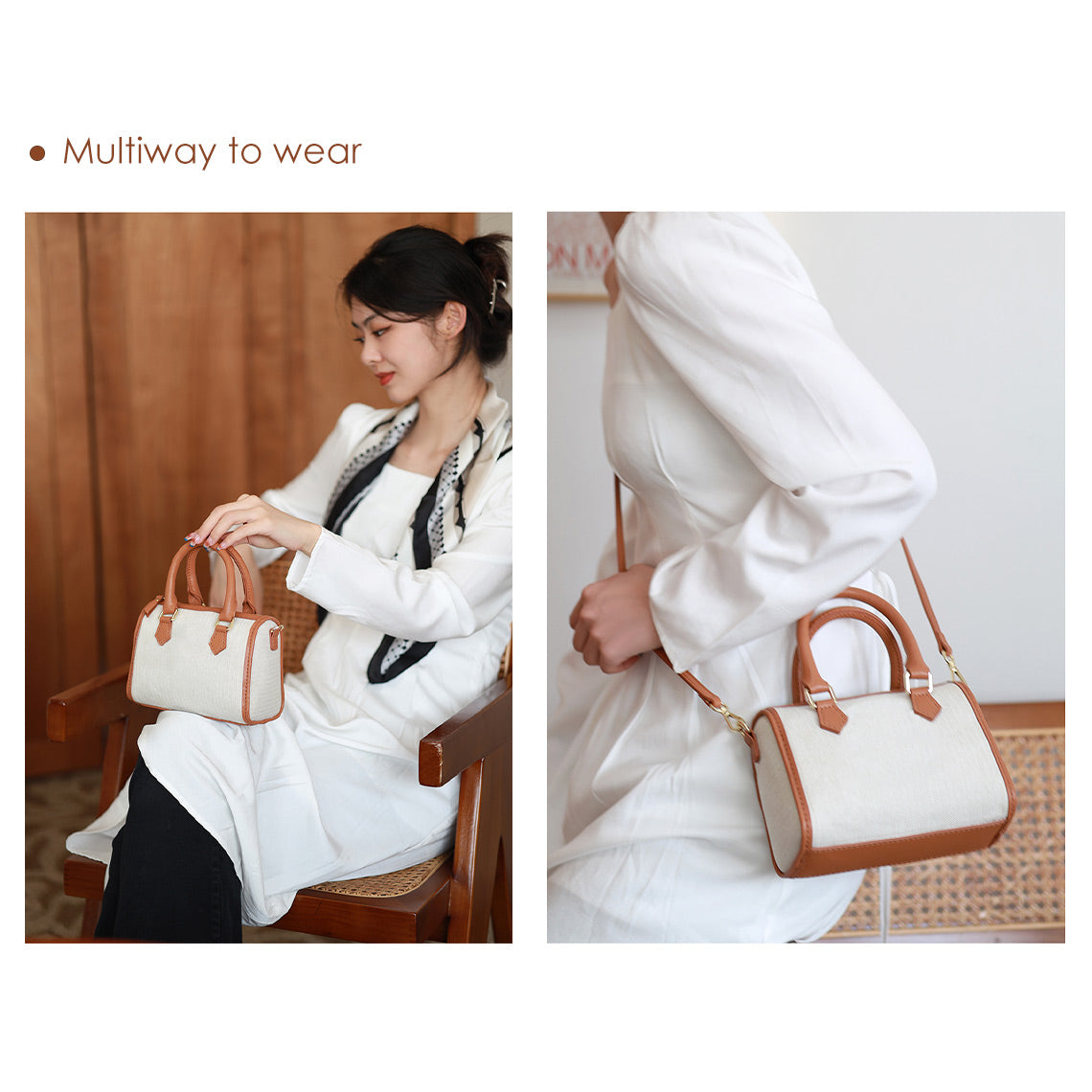 CUCUBIRD POPSEWING® Leather Dustbag Recycle Boston Bag DIY Kit  