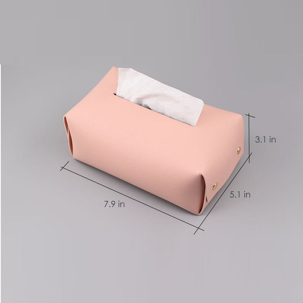 CUCUBIRD POPSEWING® Leather Handmade Tissue Box  