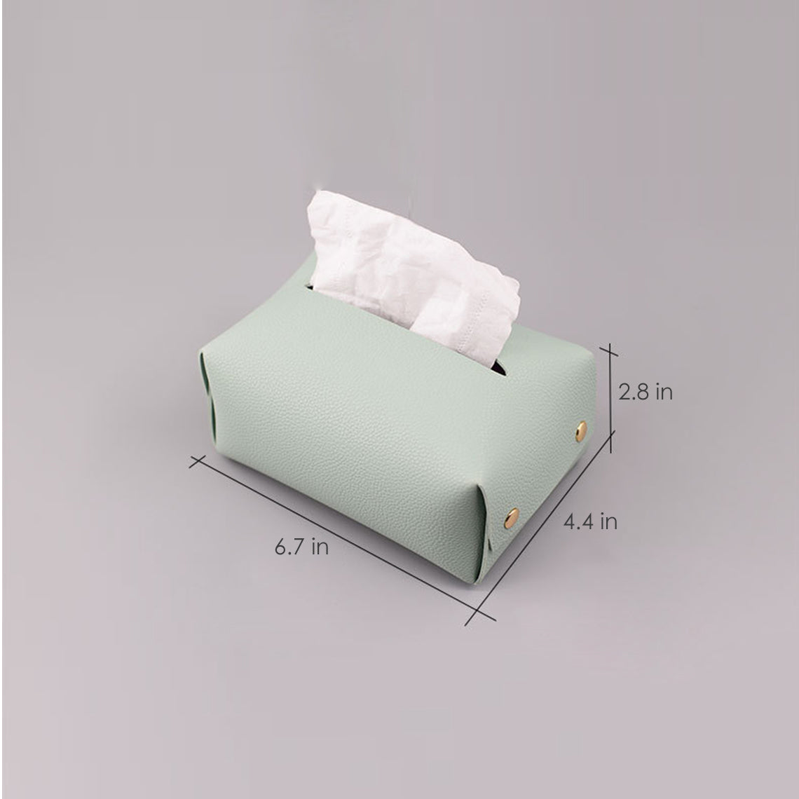 CUCUBIRD POPSEWING® Leather Handmade Tissue Box  