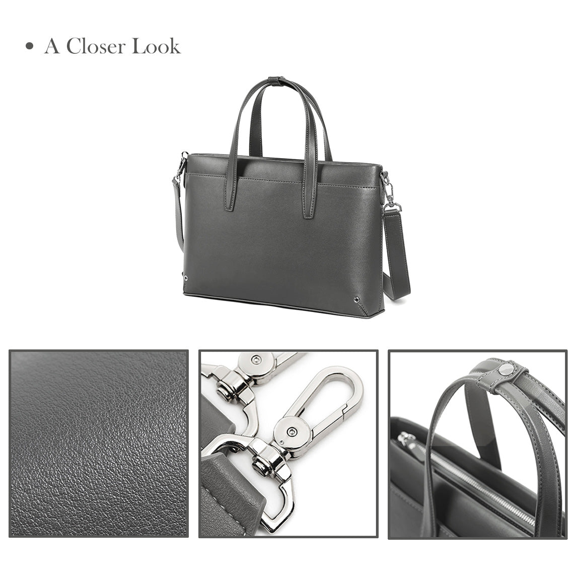 CUCUBIRD POPSEWING® Leather Briefcase Laptop Bag DIY Kit  