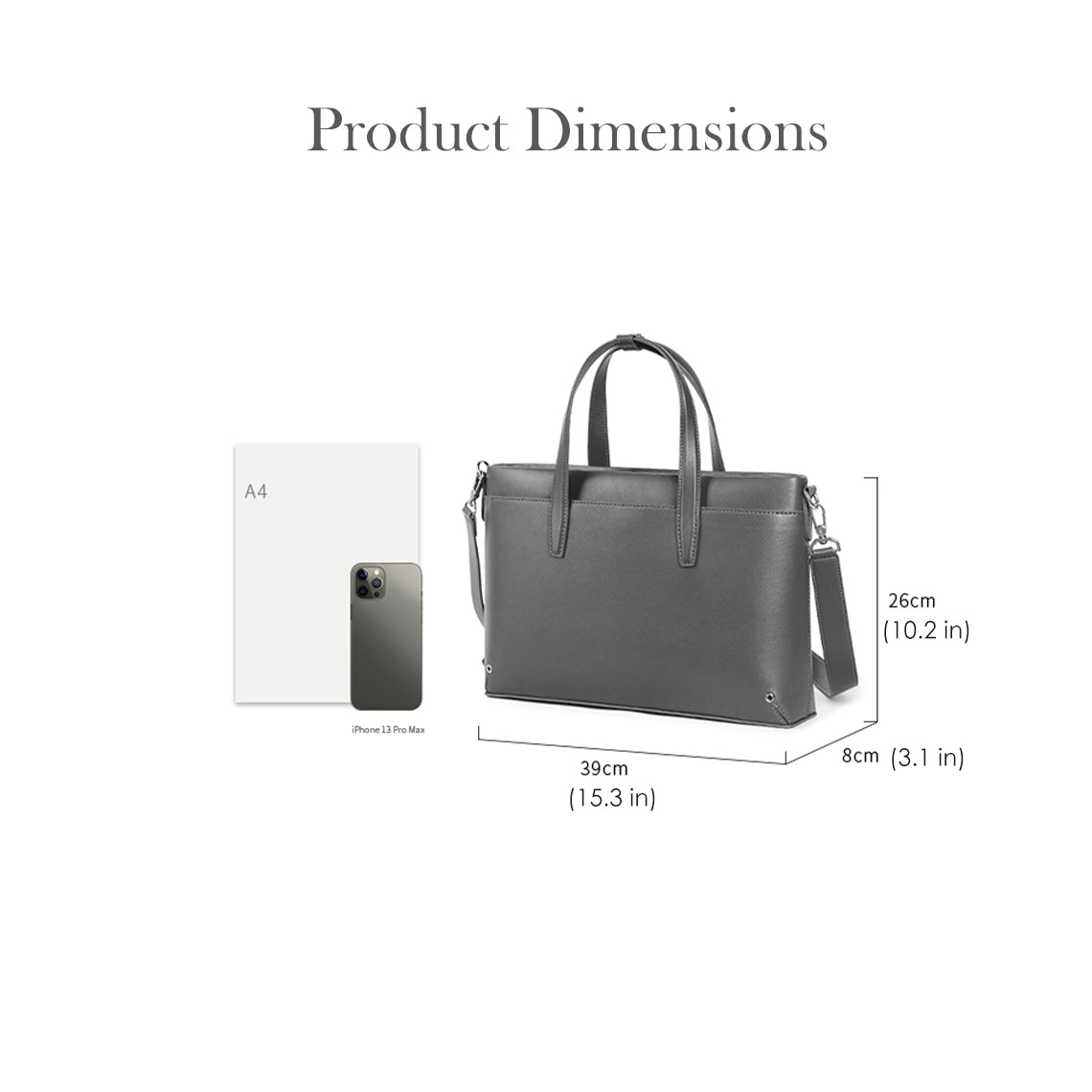 CUCUBIRD POPSEWING® Leather Briefcase Laptop Bag DIY Kit  