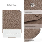 CUCUBIRD POPSEWING® Top Grain Leather Envelope Card Holder DIY Kit  