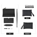 CUCUBIRD POPSEWING® Top Grain Leather Men Clutch Bag DIY Kit  