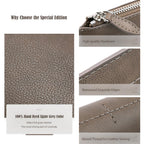 CUCUBIRD POPSEWING® Top Grain Leather Men Clutch Bag DIY Kit  