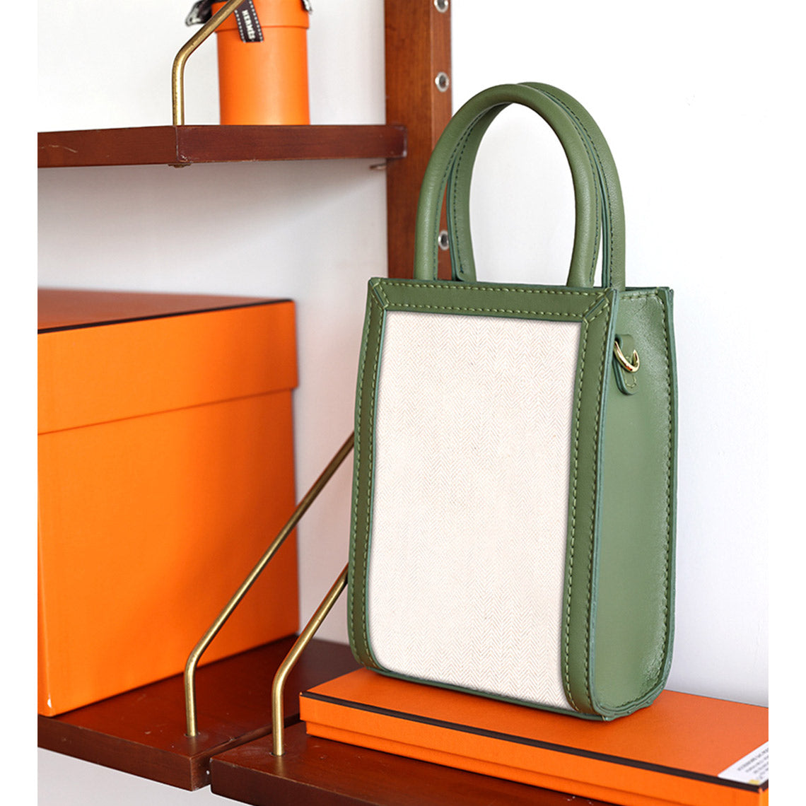 CUCUBIRD POPSEWING® Leather Recycle Dustbag Handbag DIY Kit  