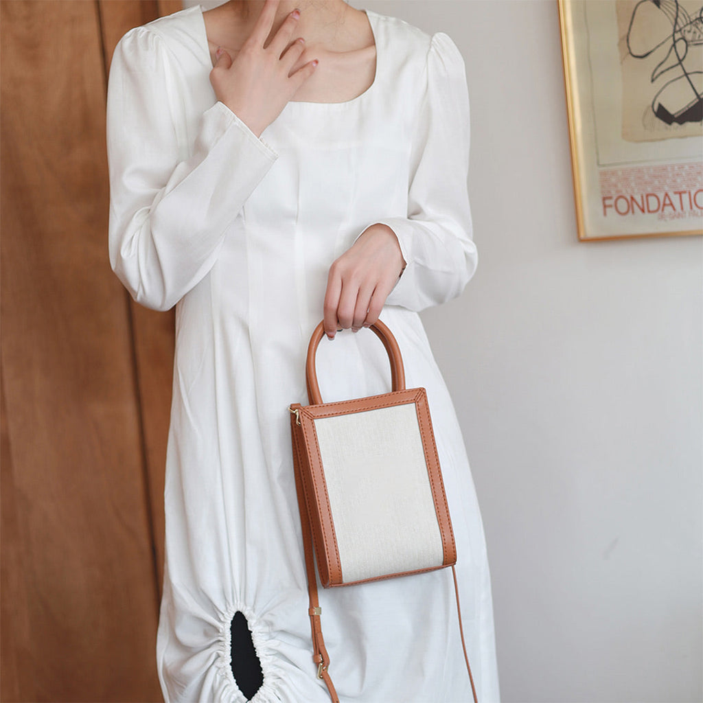 CUCUBIRD POPSEWING® Leather Recycle Dustbag Handbag DIY Kit  