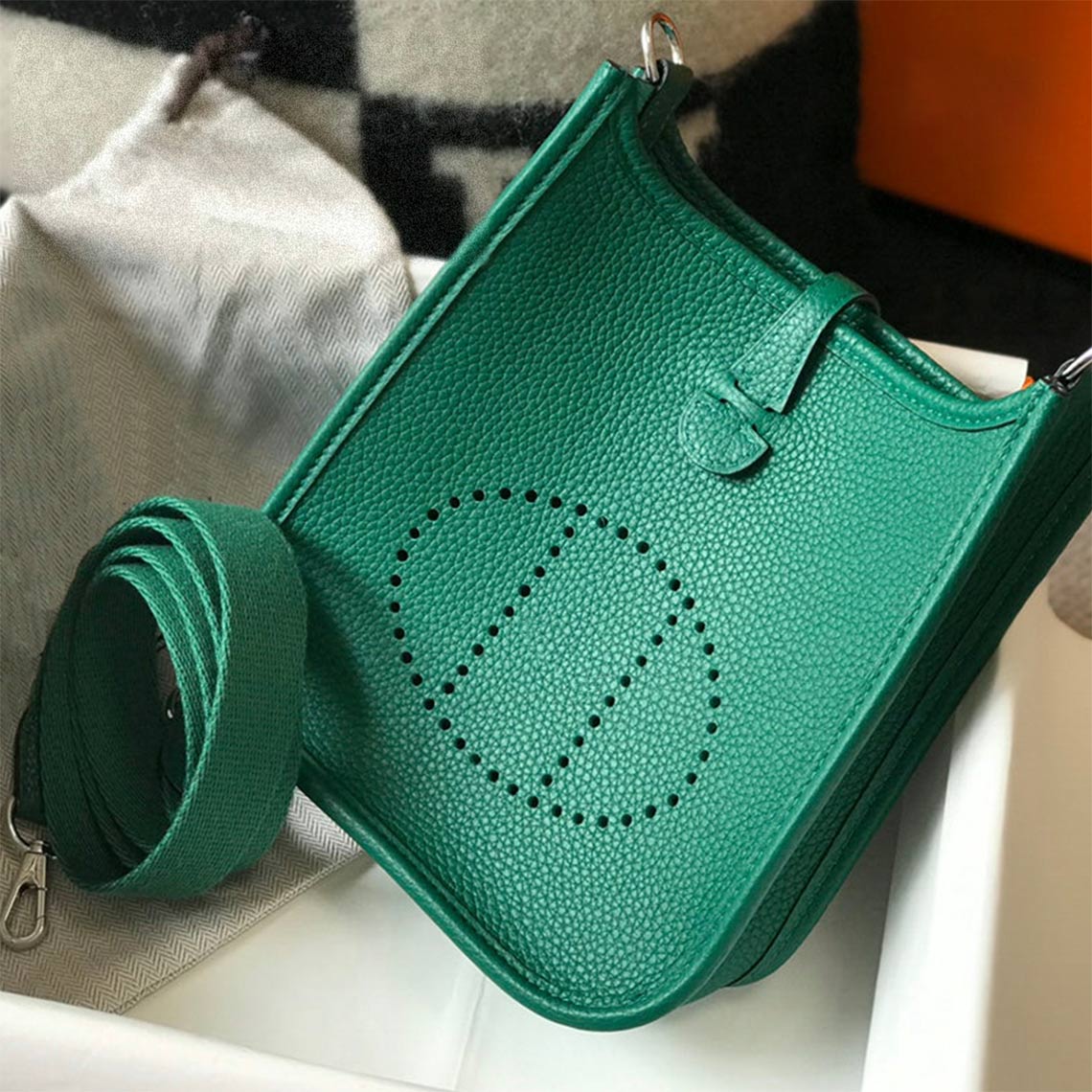 CUCUBIRD POPSEWING® Full Grain Leather Mini Eveline Bag DIY Kit  