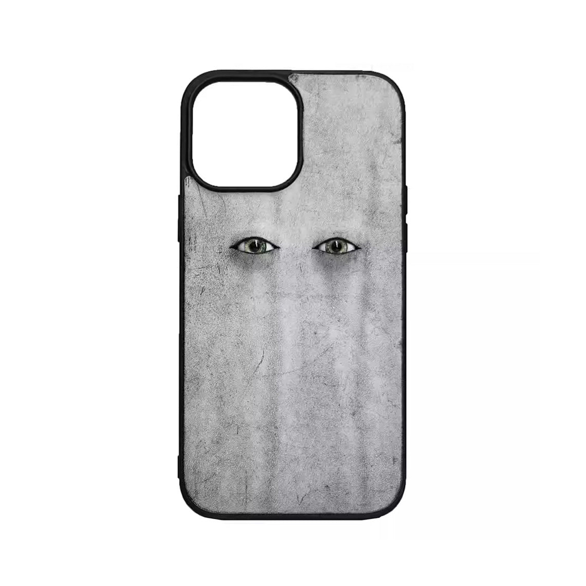 CUCUBIRD Full Grain Leather Eyes iPhone Case