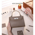 CUCUBIRD POPSEWING® Top Grain Leather Inspired Sellier Kylie Bag DIY Kit | Price Drop at Checkout  
