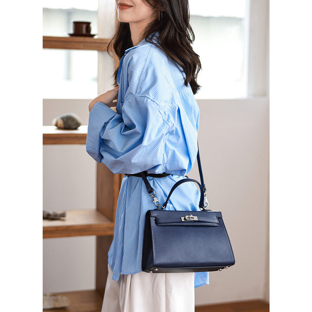 CUCUBIRD POPSEWING® Top Grain Leather Inspired Sellier Kylie Bag DIY Kit | Price Drop at Checkout  