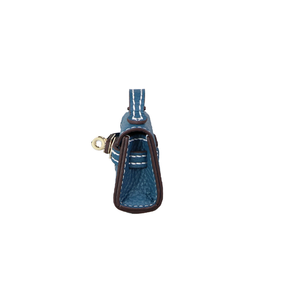 CUCUBIRD POPSEWING® Top Grain Leather Mini Kylie Bag Charm DIY Kit  