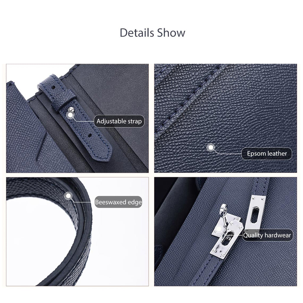 CUCUBIRD POPSEWING® Top Grain Leather Depeches Pouch DIY Kit | Price Drop at Checkout  