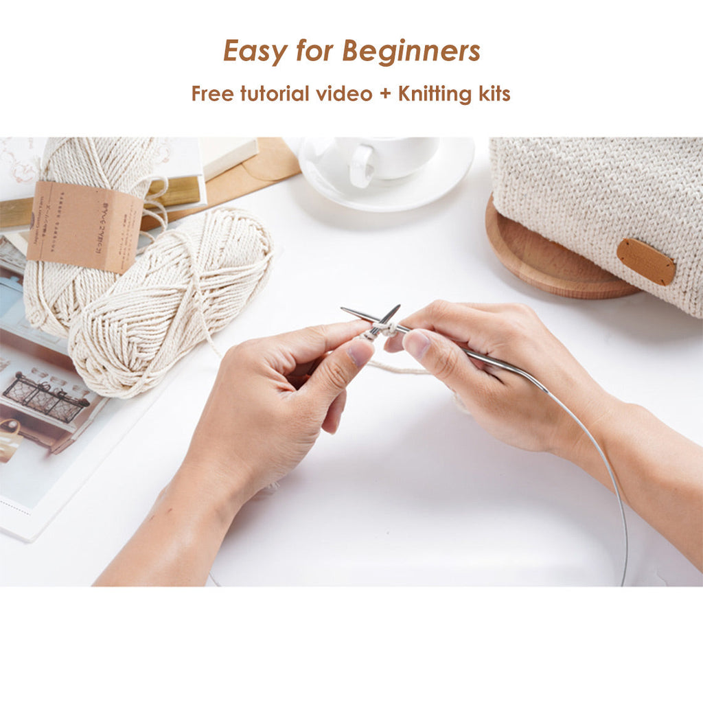 CUCUBIRD POPSEWING® Knitting Tissue Box DIY Kit  