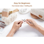 CUCUBIRD POPSEWING® Knitting Tissue Box DIY Kit  