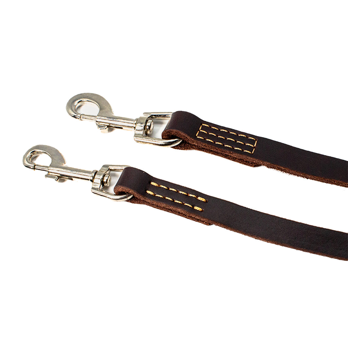 CUCUBIRD Genuine Leather Dog Leash - Dark Brown  