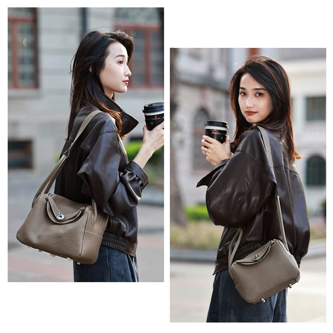 CUCUBIRD Top Grain Leather Fashion Lindi Handbag DIY Kit | Price Drop at Checkout  