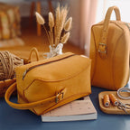 CUCUBIRD POPSEWING® Nubuck Leather Makeup Bag & Toiletry Bag DIY Kit  