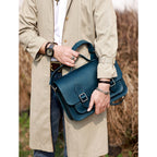 CUCUBIRD POPSEWING® Leather Men Messenger Satchel Bag DIY Kit  