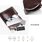 CUCUBIRD POPSEWING® Leather Men Messenger Satchel Bag DIY Kit  