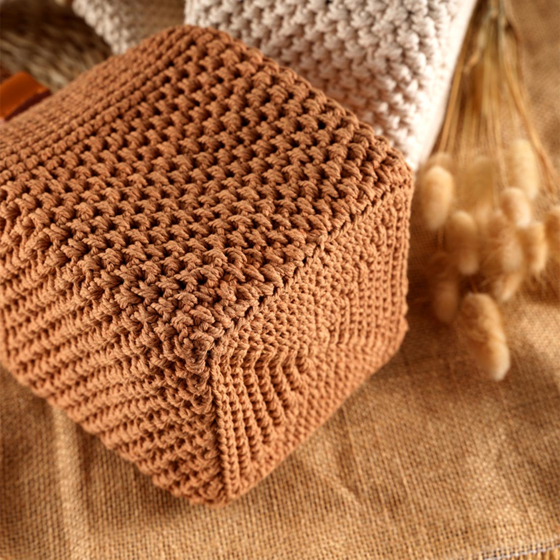 CUCUBIRD POPSEWING® Crochet Milk Box Bag DIY Kit  