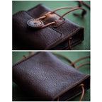 CUCUBIRD POPSEWING® Full Grain Leather Mini Square Bag DIY Kit  