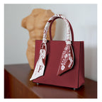 CUCUBIRD POPSEWING® Top Grain Leather Mini Tote Handbag DIY Kit  