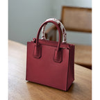 CUCUBIRD POPSEWING® Top Grain Leather Mini Tote Handbag DIY Kit  