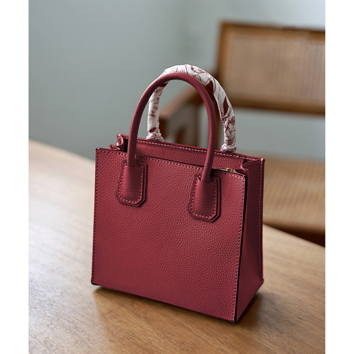CUCUBIRD POPSEWING® Top Grain Leather Mini Tote Handbag DIY Kit  