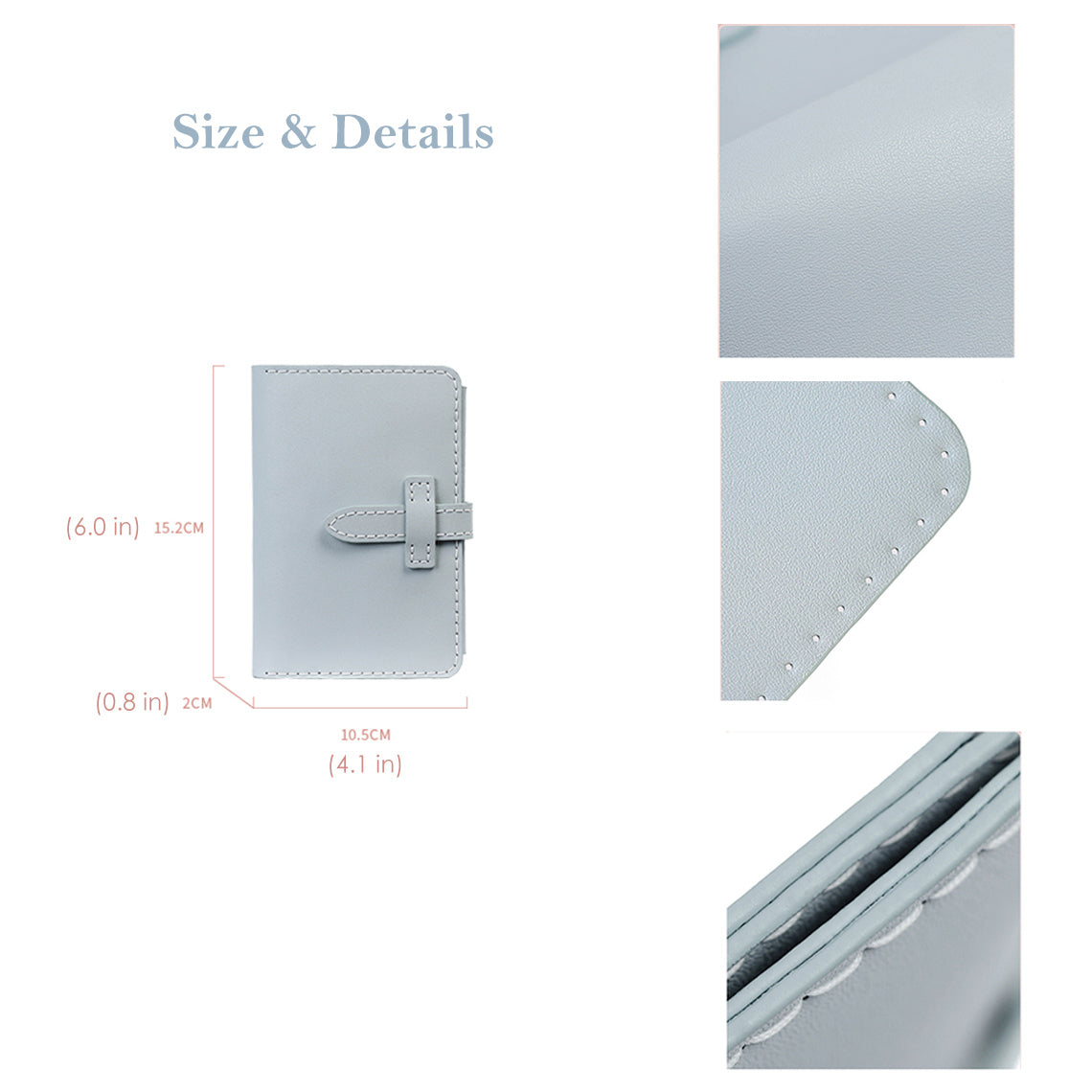 CUCUBIRD POPSEWING® Leather Passport Wallet DIY Kit  