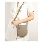 CUCUBIRD Leather Simple Crossbody Phone Bag  