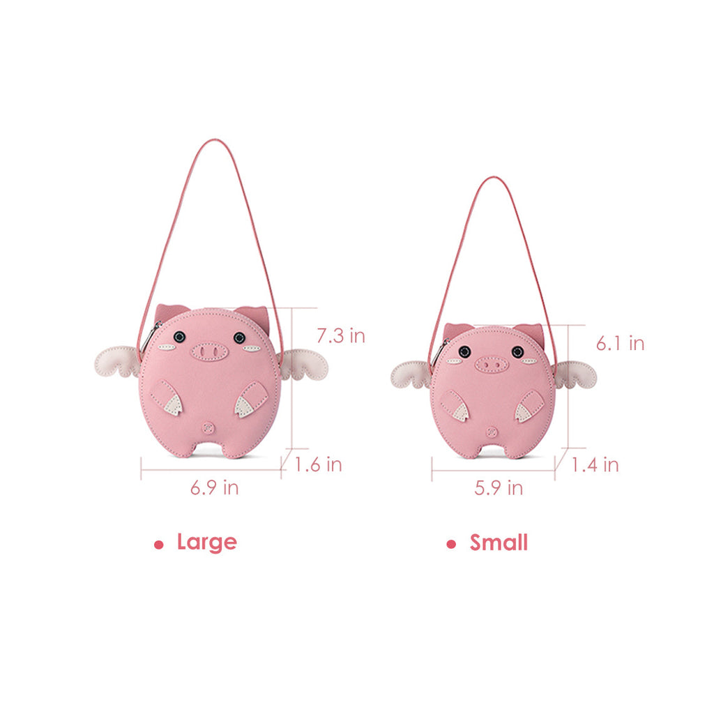 CUCUBIRD POPSEWING® Leather Crossing Flying Pig Bag DIY Kit  