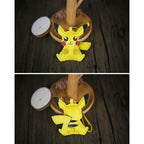 CUCUBIRD POPSEWING® Leather lightning Keychain DIY Kit  