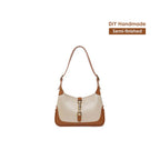 CUCUBIRD Leather Jackie Shoulder Bag DIY Kit | Price Drop at Checkout  