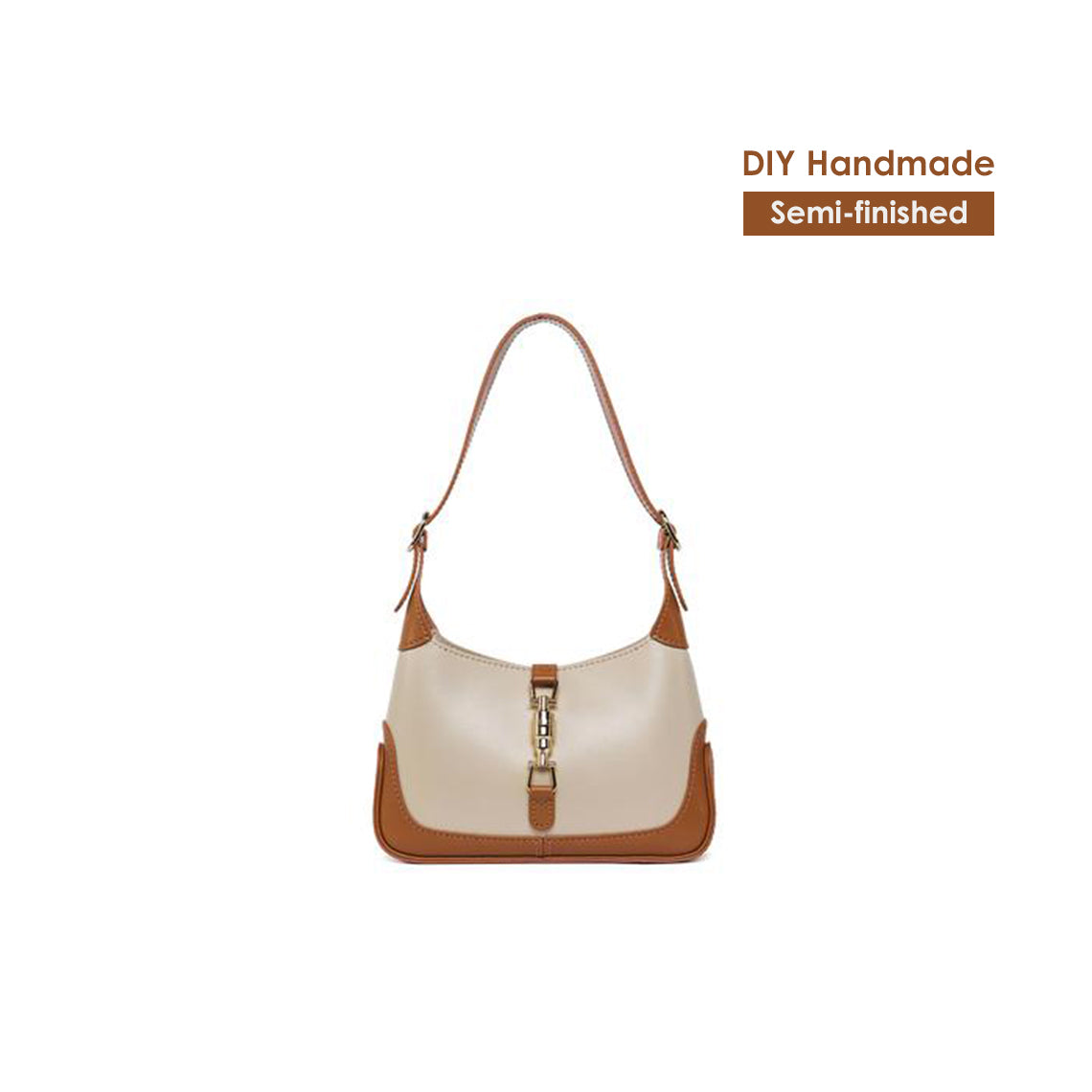 CUCUBIRD Leather Jackie Shoulder Bag DIY Kit | Price Drop at Checkout  