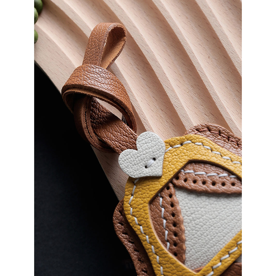 CUCUBIRD POPSEWING® Sheep Leather Pumpkin Carriage Bag Charm DIY Kit  