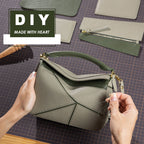 CUCUBIRD POPSEWING® Leather Geometry Crossbody Bag DIY Kit  